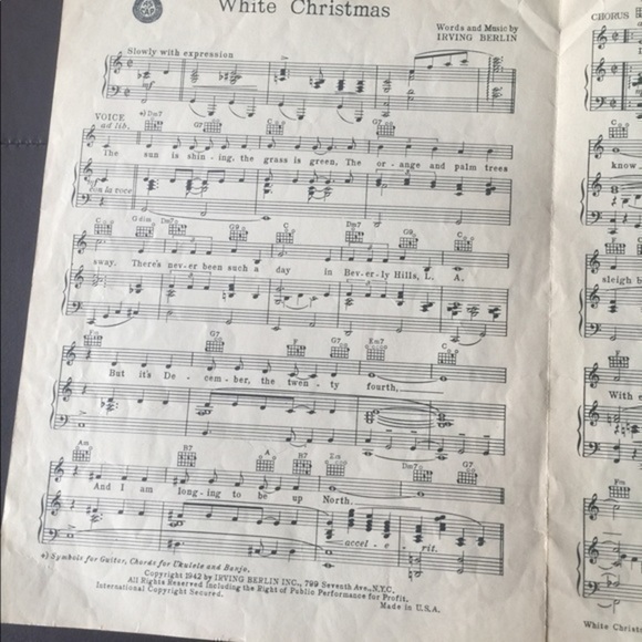 Piano Sheet music Vintage Piano Music Sheets 7 Total - Picture 5 of 14